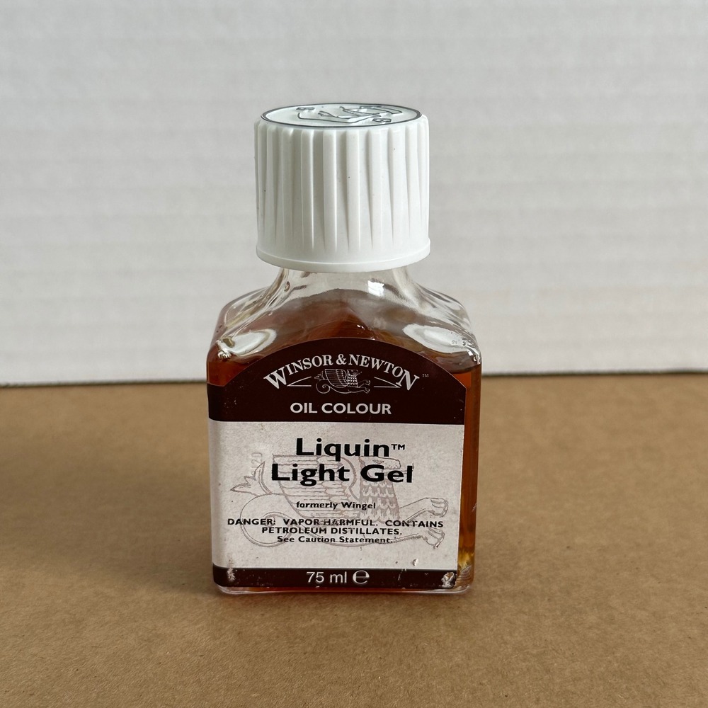 Winsor & Newton Liquin Light Gel Artist 75ml Amber Good Gloss Glazing Medium